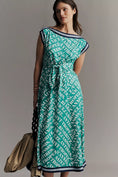 Load image into Gallery viewer, Maeve Sleeveless Hanky-Hem Midi Dress