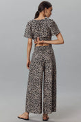 Load image into Gallery viewer, The Somerset Printed-Linen Pull-On Pants