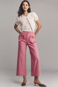 Load image into Gallery viewer, The Colette Heart Pocket Crop Wide Leg Pants by Maeve