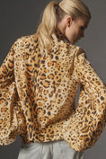 Load image into Gallery viewer, Let Me Be Animal Print Tie-Neck Blouse