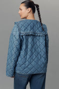 Load image into Gallery viewer, The Hazel Quilted Chambray Jacket by Maeve