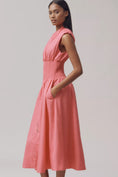 Load image into Gallery viewer, The Tommie Zip-Front Midi Dress