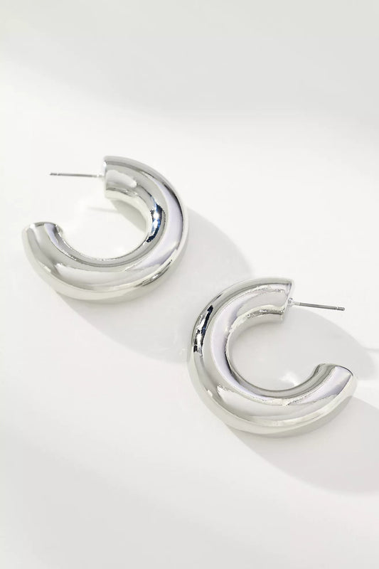 Chunky Hoop Earrings