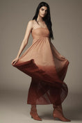 Load image into Gallery viewer, Let Me Be Strapless Ombre Maxi Dress