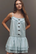 Load image into Gallery viewer, Pilcro Sleeveless Square-Neck Swing Mini Dress