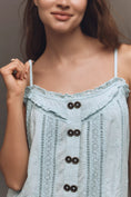 Load image into Gallery viewer, Pilcro Sleeveless Square-Neck Swing Mini Dress
