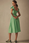 Load image into Gallery viewer, Nation LTD Brittini Smocked-Waist Midi Dress