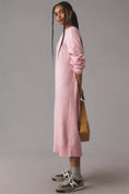 Load image into Gallery viewer, Daily Practice by Anthropologie Karigan Sweater Midi Dress: V-Back Edition