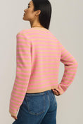 Load image into Gallery viewer, NVLT Striped Sweater Lady Jacket