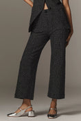 Load image into Gallery viewer, The Colette Cropped Wide-Leg Pants by Maeve: Merrick White Tweed Edition