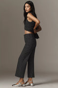 Load image into Gallery viewer, The Colette Cropped Wide-Leg Pants by Maeve: Merrick White Tweed Edition