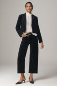 Load image into Gallery viewer, The Colette Cropped Wide-Leg Pants by Maeve: Velvet Edition