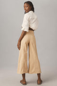Load image into Gallery viewer, The Delaney Crop Clean-Seamed High-Rise Wide-Leg Jeans by Maeve