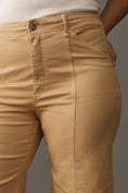 Load image into Gallery viewer, The Delaney Crop Clean-Seamed High-Rise Wide-Leg Jeans by Maeve