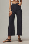 Load image into Gallery viewer, The Colette Embroidered Crop Wide-Leg Pants by Maeve