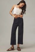 Load image into Gallery viewer, The Colette Embroidered Crop Wide-Leg Pants by Maeve