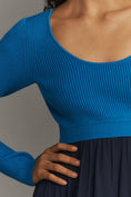 Load image into Gallery viewer, The Thea Twofer Sweater Dress: Scoop-Neck Edition
