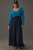 Load image into Gallery viewer, The Thea Twofer Sweater Dress: Scoop-Neck Edition