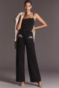 Load image into Gallery viewer, The Colette Full-Length Embroidered Pocket Pants by Maeve