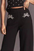 Load image into Gallery viewer, The Colette Full-Length Embroidered Pocket Pants by Maeve