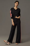 Load image into Gallery viewer, Maeve Side-Stripe Knit Track Pants