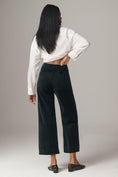 Load image into Gallery viewer, The Colette Cropped Wide-Leg Pants by Maeve: Velvet Edition