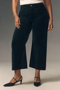 Load image into Gallery viewer, The Colette Cropped Wide-Leg Pants by Maeve: Velvet Edition
