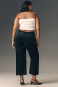 Load image into Gallery viewer, The Colette Cropped Wide-Leg Pants by Maeve: Velvet Edition