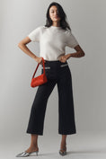 Load image into Gallery viewer, The Colette Cropped Wide-Leg Pants by Maeve: Rhinestone Pocket Edition