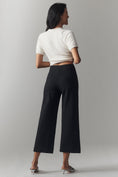 Load image into Gallery viewer, The Colette Cropped Wide-Leg Pants by Maeve: Rhinestone Pocket Edition