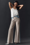 Load image into Gallery viewer, Pilcro Sequin High-Rise Wide-Leg Skater Jeans