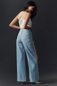 Load image into Gallery viewer, Pilcro Sequin High-Rise Wide-Leg Skater Jeans