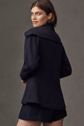 Load image into Gallery viewer, Maeve Long-Sleeve Zip-Front Top