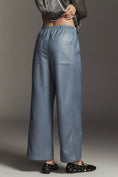 Load image into Gallery viewer, The Izzie Relaxed Pull-On Barrel Pants by Pilcro: Faux Leather Edition