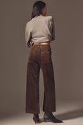 Load image into Gallery viewer, The Colette Scallop Pocket Corduroy Crop Wide-Leg Pants by Maeve