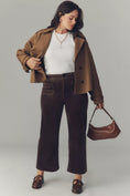 Load image into Gallery viewer, The Colette Scallop Pocket Corduroy Crop Wide-Leg Pants by Maeve