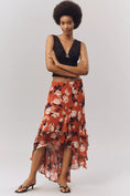 Load image into Gallery viewer, Maeve Asymmetric Ruffled High-Low Skirt