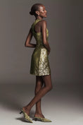 Load image into Gallery viewer, Maeve Sleeveless Brocade Shift Mini Dress