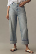 Load image into Gallery viewer, The Lonnie Cuffed High Rise Cropped Jeans by Pilcro