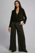 Load image into Gallery viewer, Maeve Cropped Textured Suiting Blazer