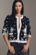 Load image into Gallery viewer, NVLT Argyle Knit Lady Jacket