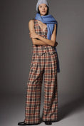 Load image into Gallery viewer, The Avery Sparkle Pleated Wide-Leg Trousers by Maeve