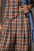 Load image into Gallery viewer, The Avery Sparkle Pleated Wide-Leg Trousers by Maeve