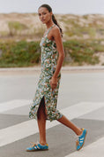 Load image into Gallery viewer, Daily Practice Square-Neck Midi Dress