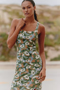 Load image into Gallery viewer, Daily Practice Square-Neck Midi Dress