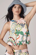 Load image into Gallery viewer, Maeve Bubble-Hem Tank