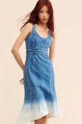 Load image into Gallery viewer, Amanda Uprichard Raisa Denim Dress