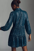 Load image into Gallery viewer, The Bettina Tiered Mini Shirt Dress by Maeve