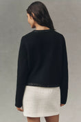 Load image into Gallery viewer, NVLT Sequin-Embellished Trim Knit Lady Jacket