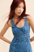 Load image into Gallery viewer, Amanda Uprichard Raisa Denim Dress